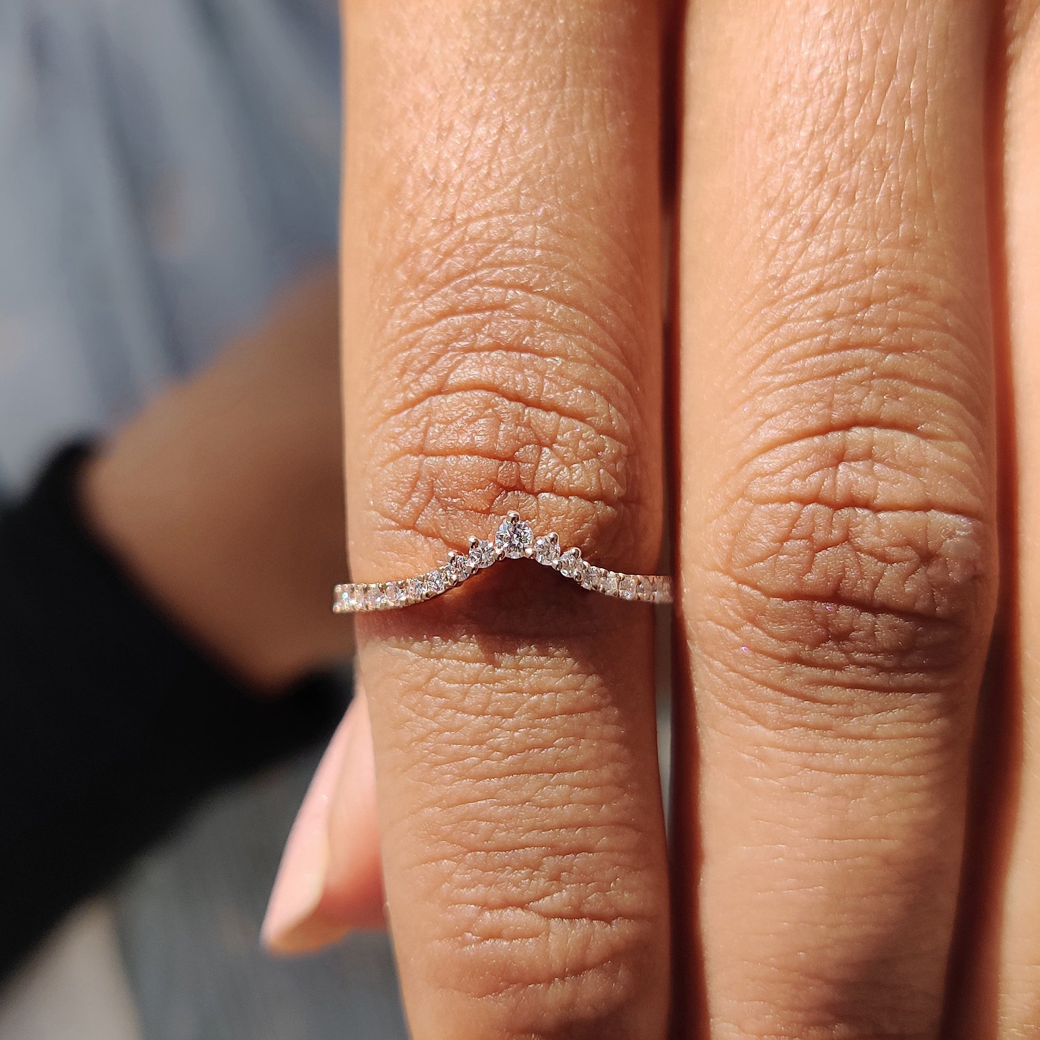 White Gold Diamond Wedding Band