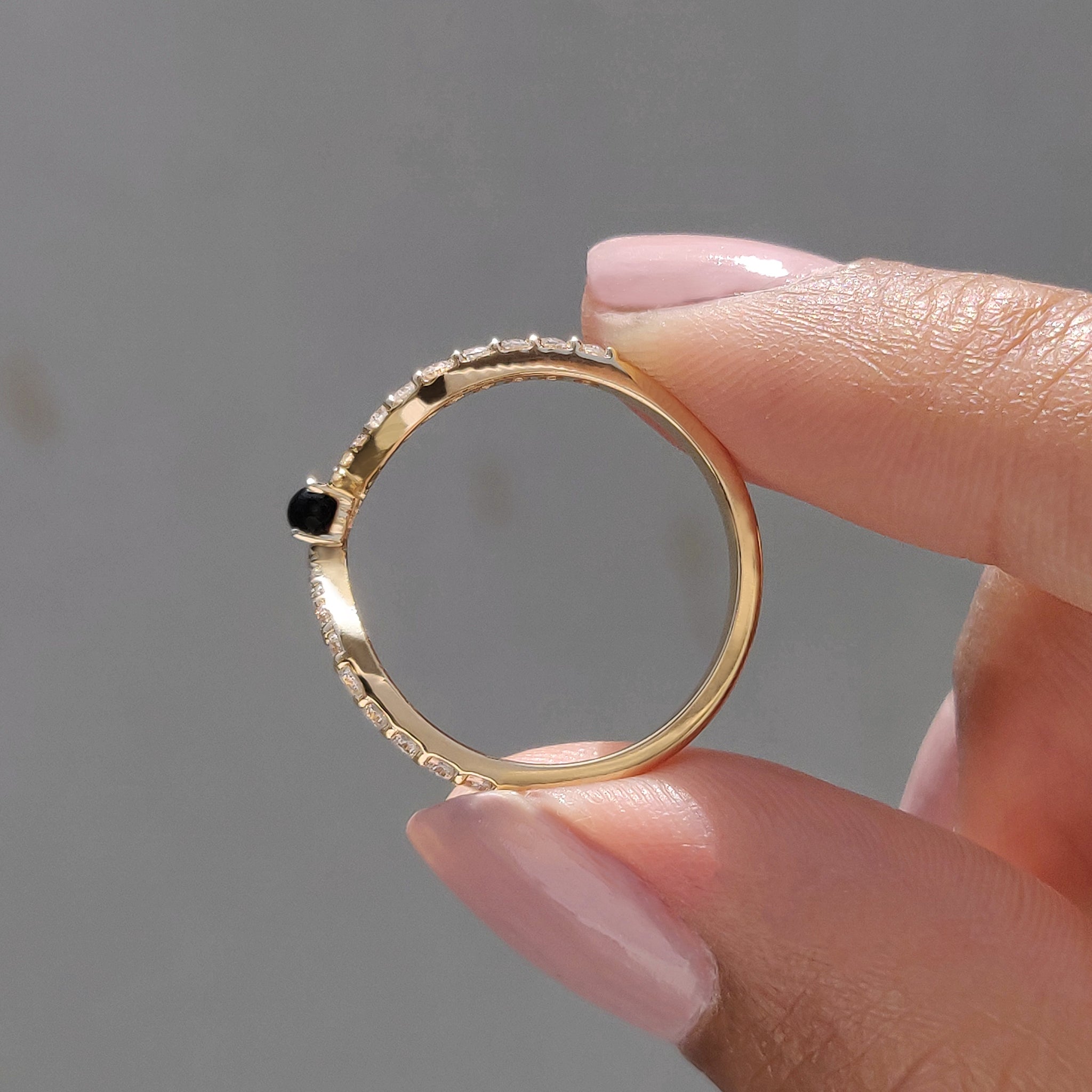 Yellow Gold Band crafted for a sophisticated and elegant look.
