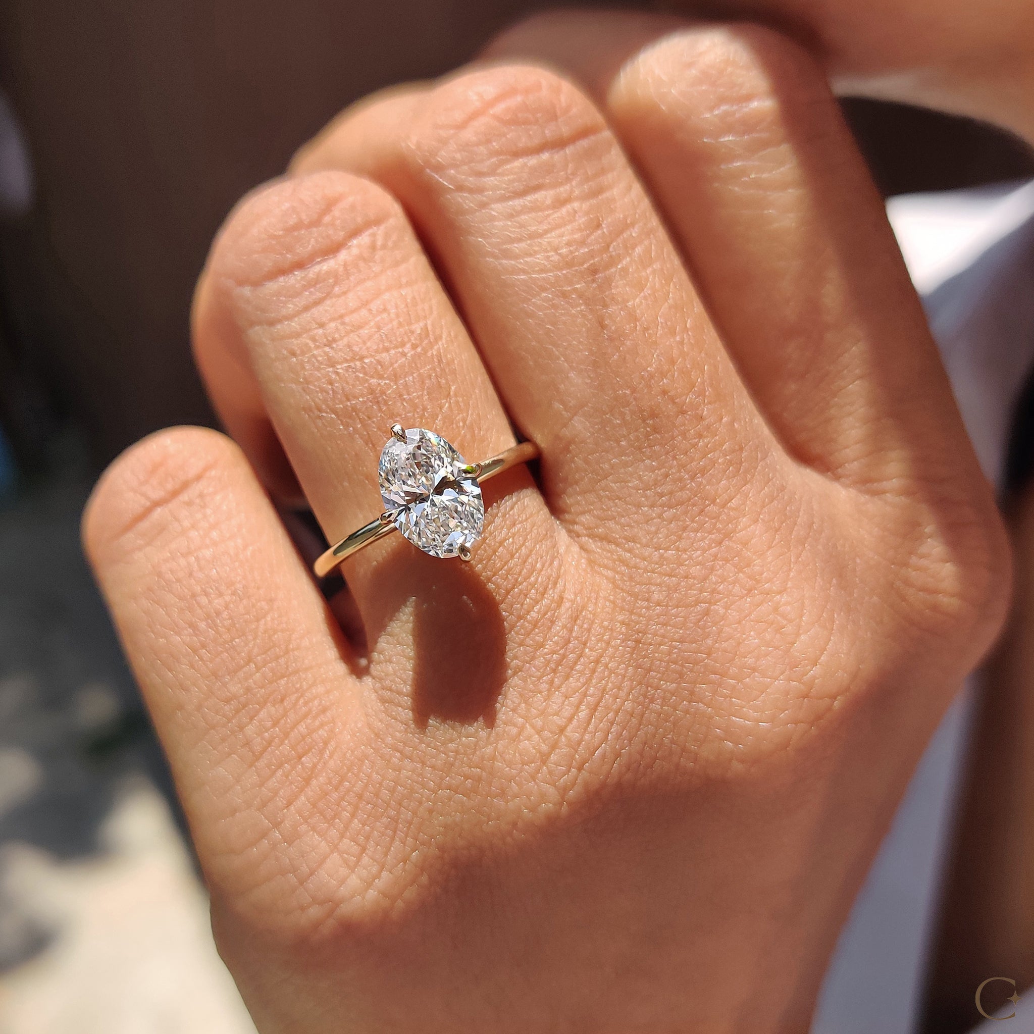 Handmade jewelry engagement ring for a unique touch.