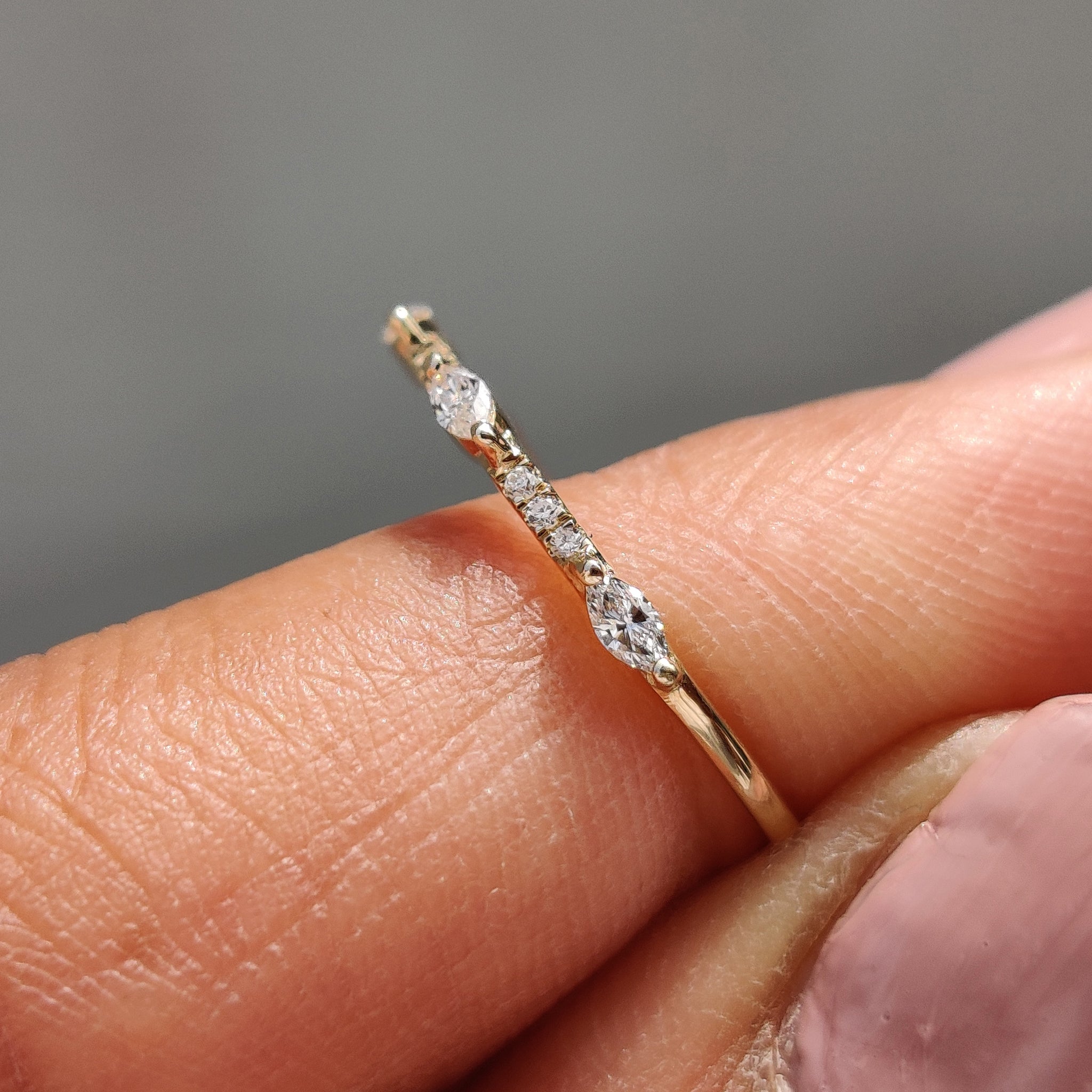 Handmade band with unique, artisanal details.
