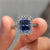 Radiant cut engagement ring with stunning brilliance.
