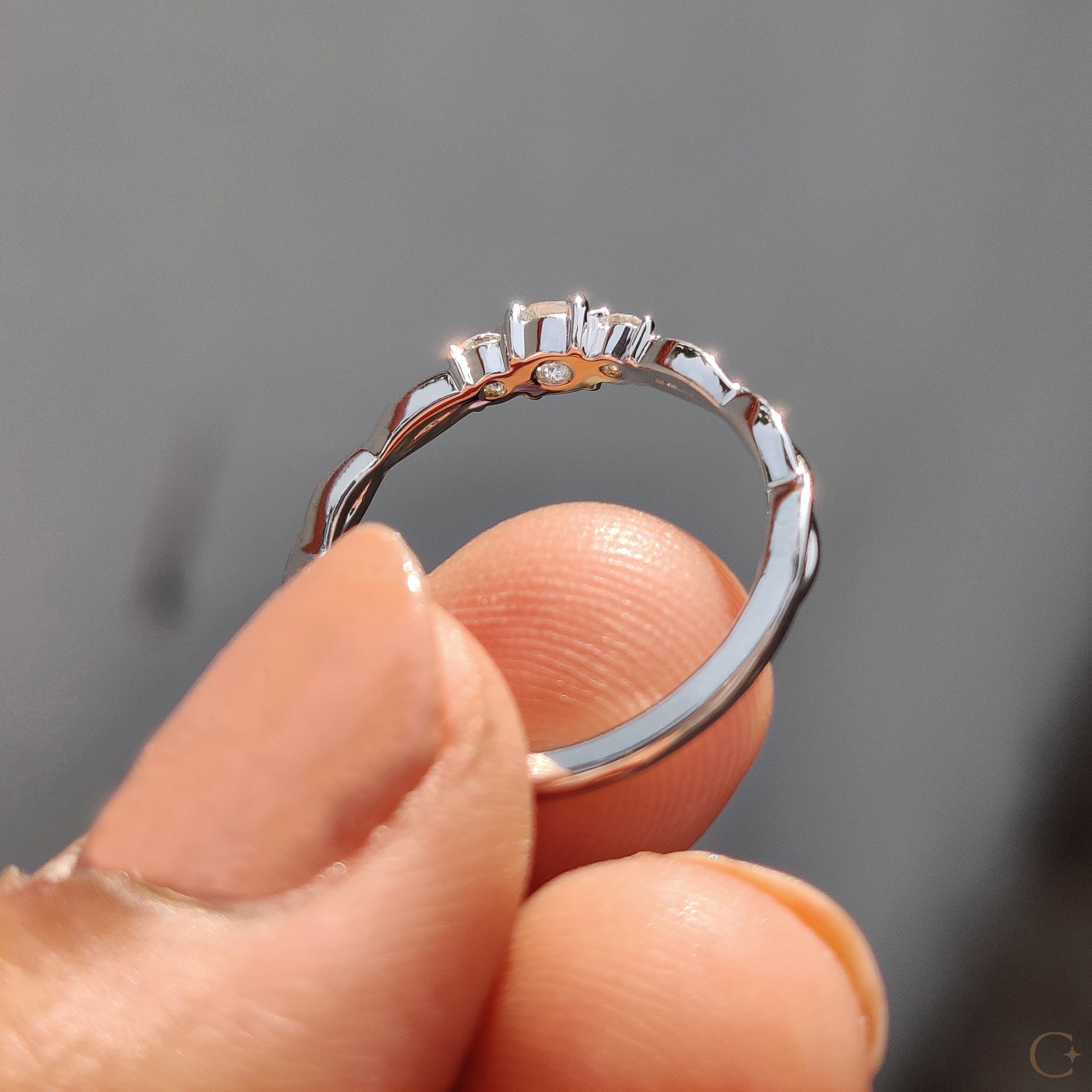 Carat Diamonds engagement ring with signature sparkle.
