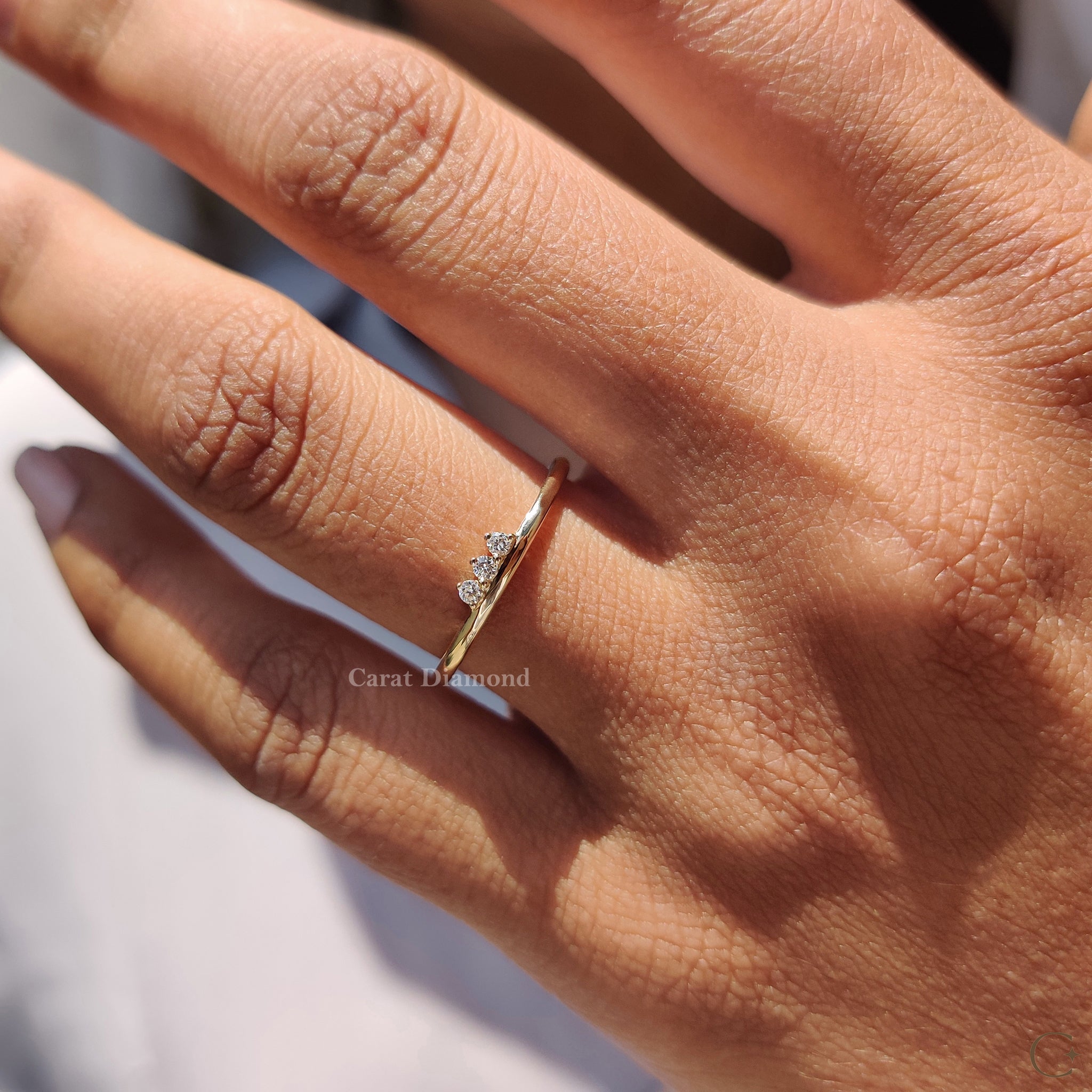 Carat Diamonds wedding band for your special day.
