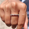 Marquise Wedding Band – Full Eternity Design