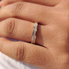 Channel Set Diamond Band
