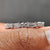 Moissanite baguette band featuring baguette-cut moissanite stones for a clean and modern design.
