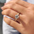 Carat diamonds ring captures sparkle born from pure passion.
