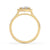 Halo diamond engagement ring with 8 prong ring setting, highlighting handmade jewelry with carat diamonds.