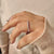 Gold Eternity Band - Round Diamond