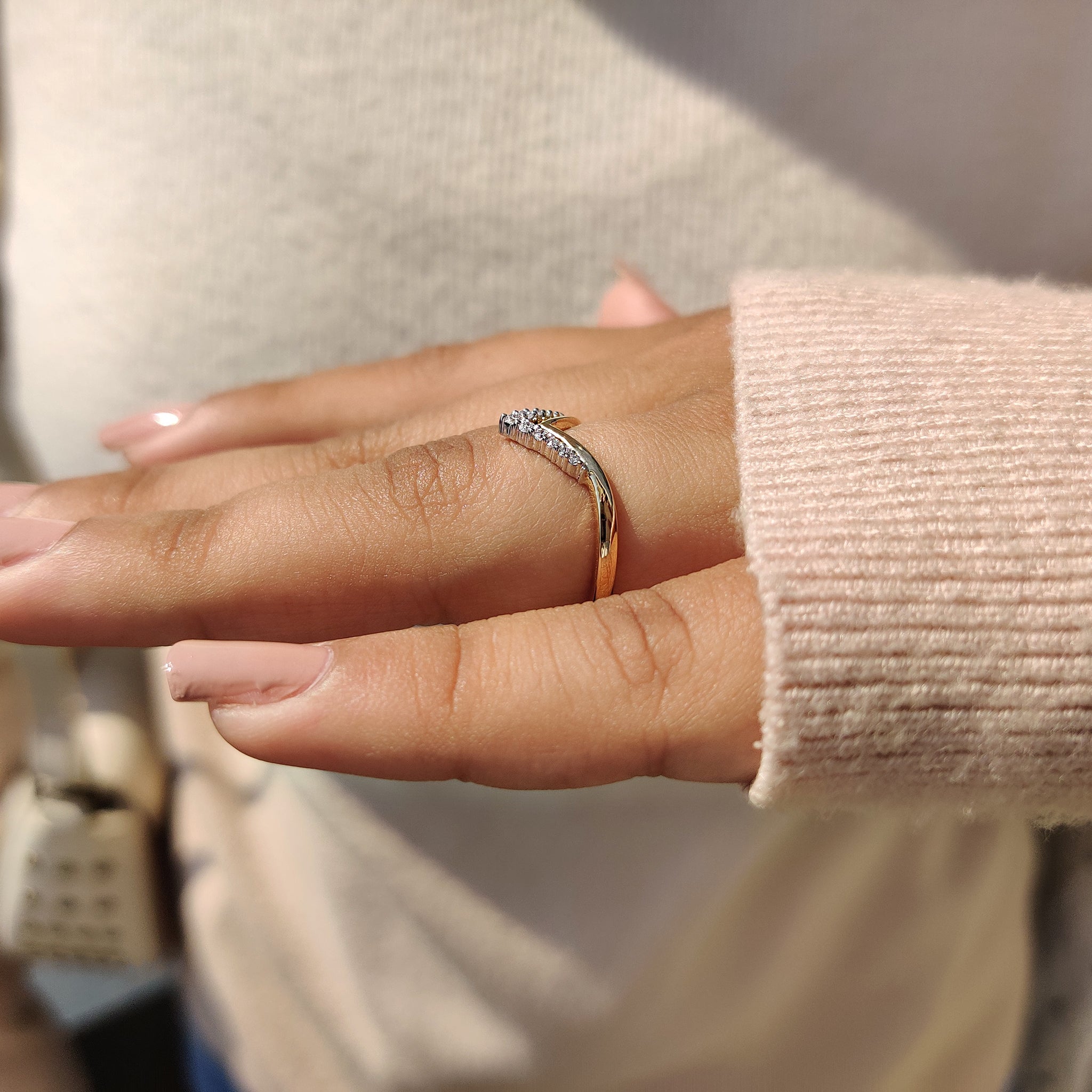 Carat Diamonds band showcasing premium quality craftsmanship.

