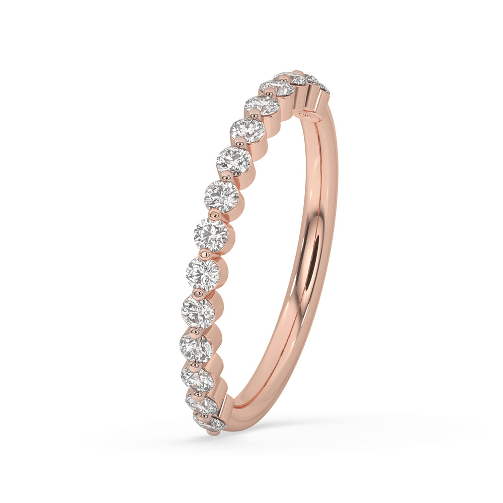 6 Prong Engagement Ring - Round Diamond