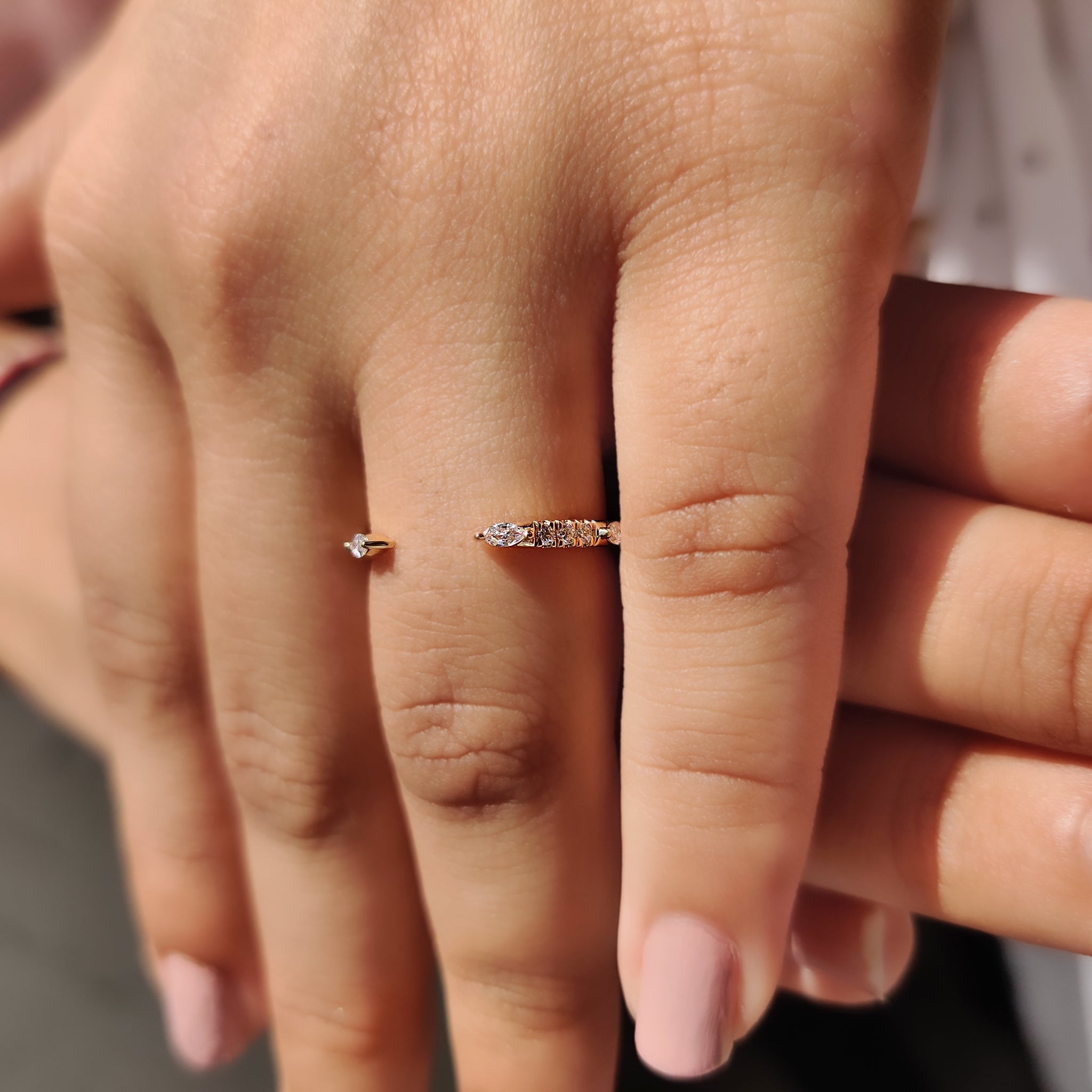 Custom wedding band crafted for a perfect fit.
