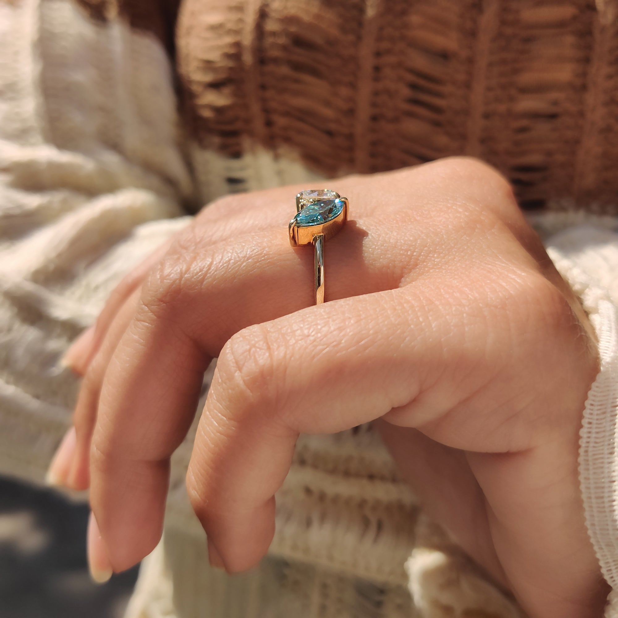 Custom engagement ring turns your love into lasting beauty.
