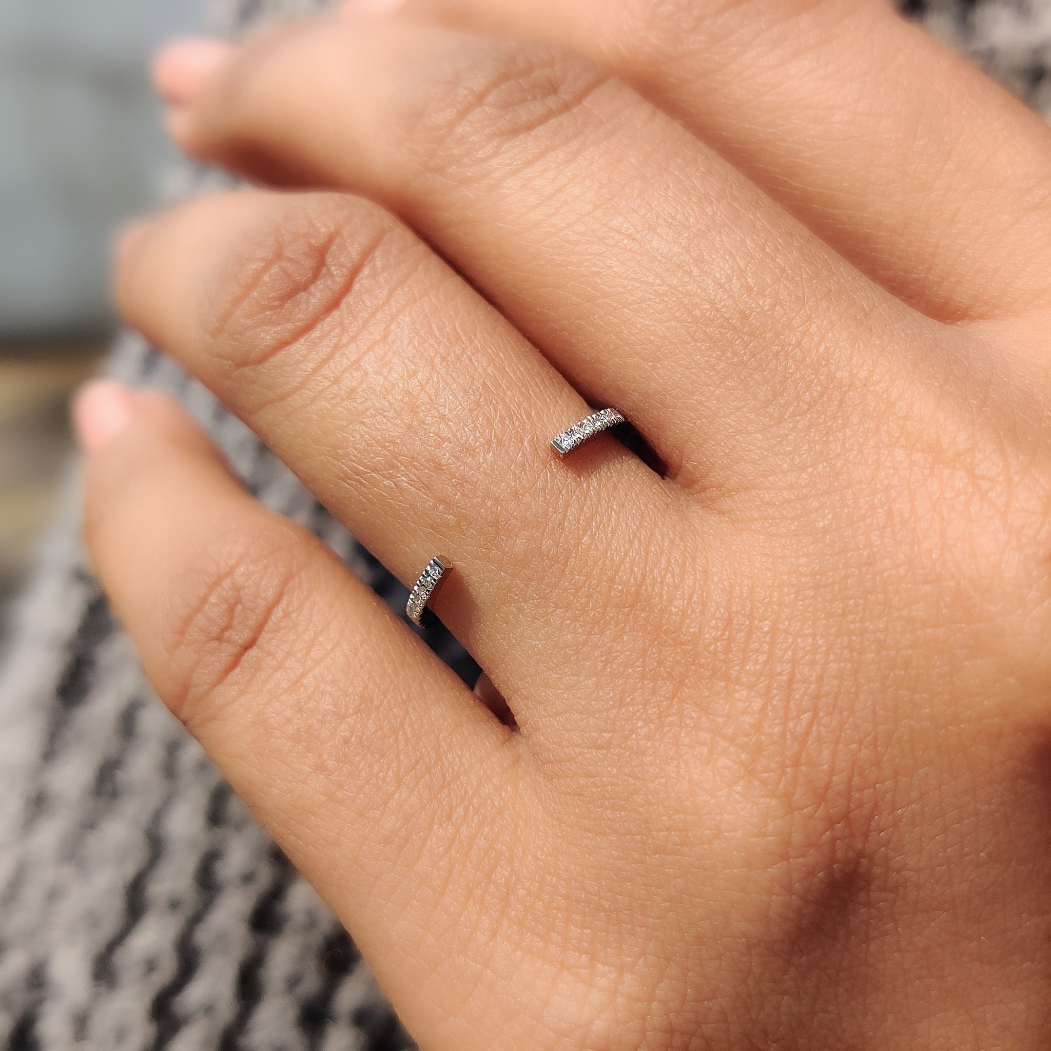 Minimalist wedding band perfect for everyday wear.