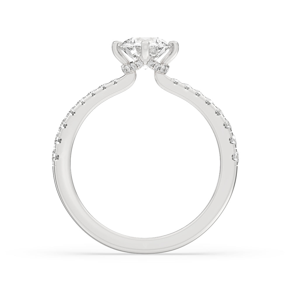 Pave Diamond Ring