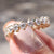 Yellow gold wedding band made with classic shine.