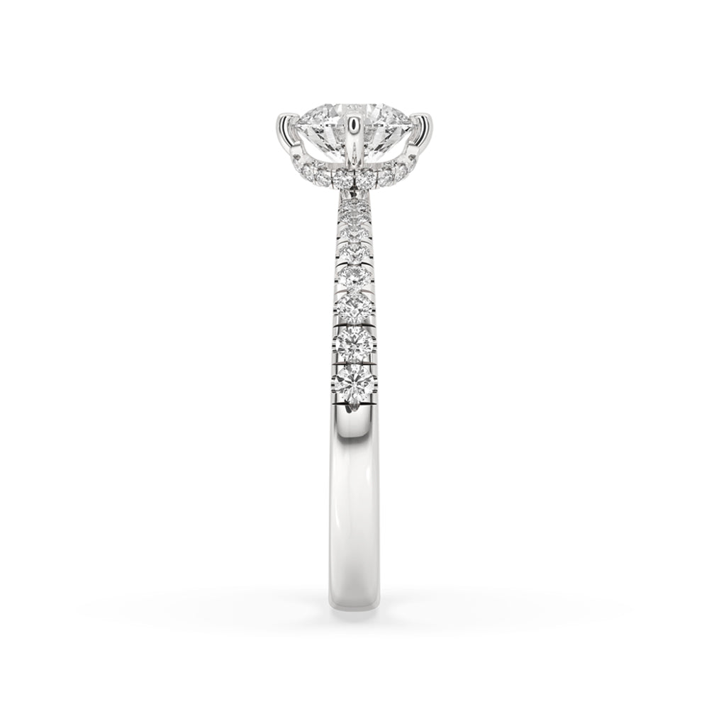 Pave Diamond Ring