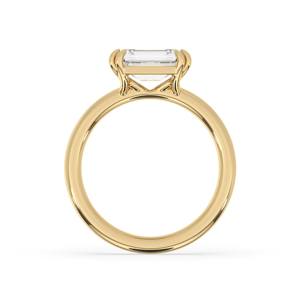 Buy engagement ring with IGI certified lab diamond in a carat diamonds ring.
