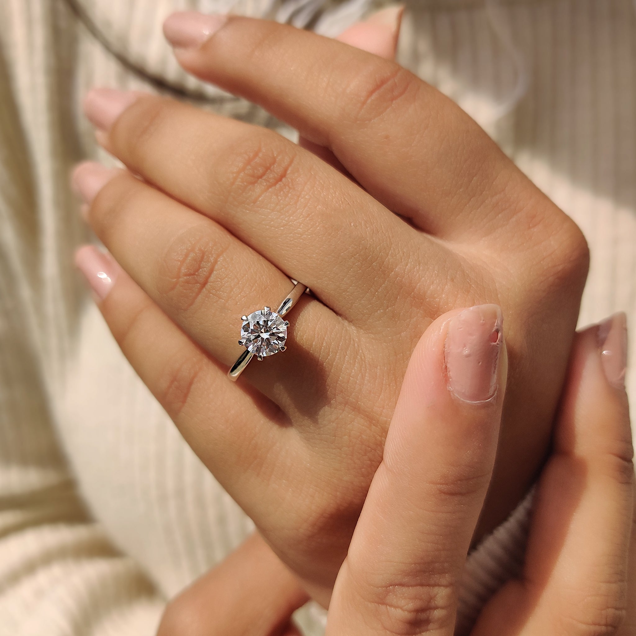 Classic cathedral setting ring combining elegance and elevated style for a striking look.

