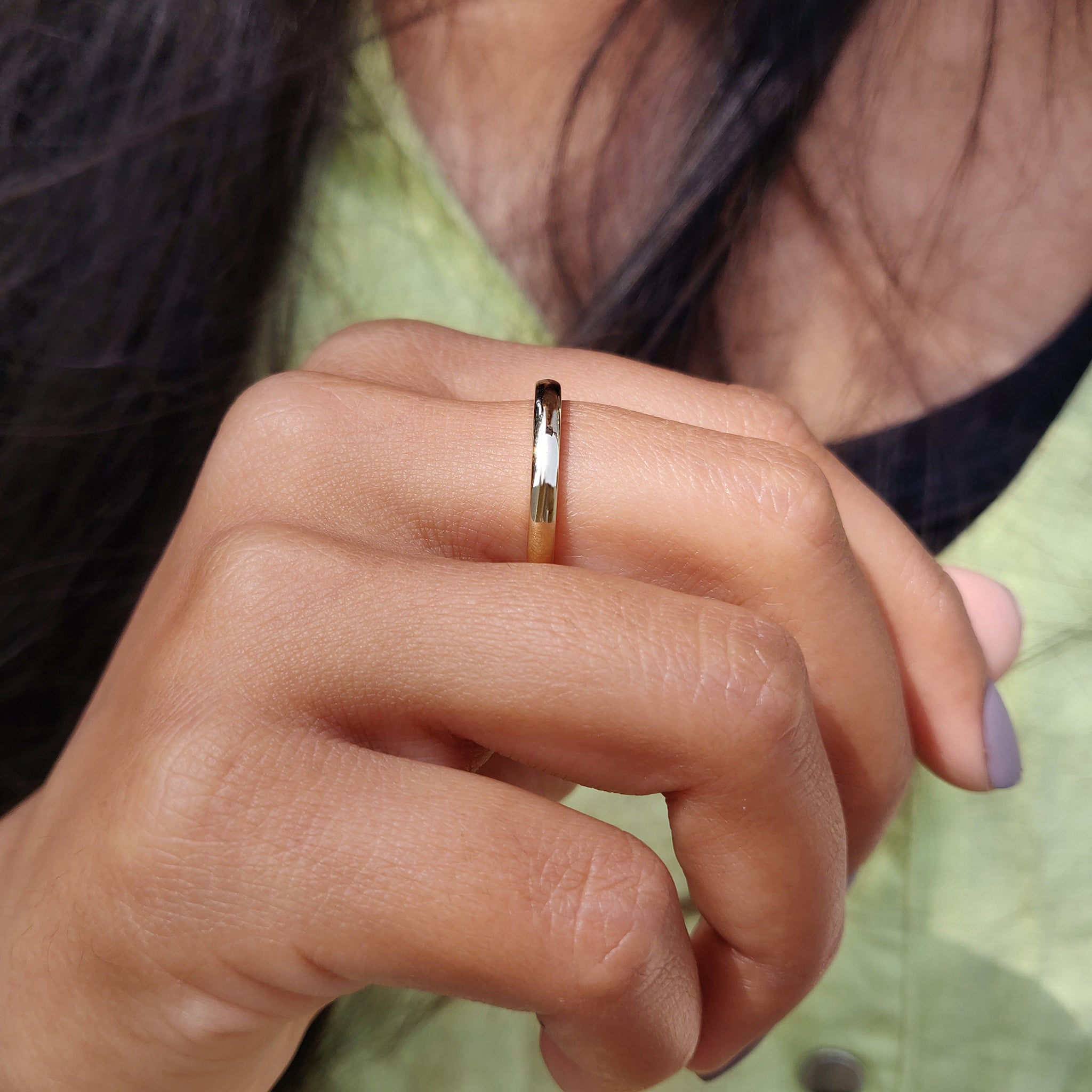 Plain Gold Wedding Band