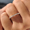 Baguette Diamond Band - IGI Certified
