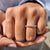 Half Eternity Wedding Band - Round Cut Diamond