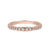 Half eternity ring featuring round cut diamond and handmade jewelry for timeless elegance and brilliance.