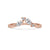 Marquise diamond wedding band with elegant lab grown diamonds for a timeless look.