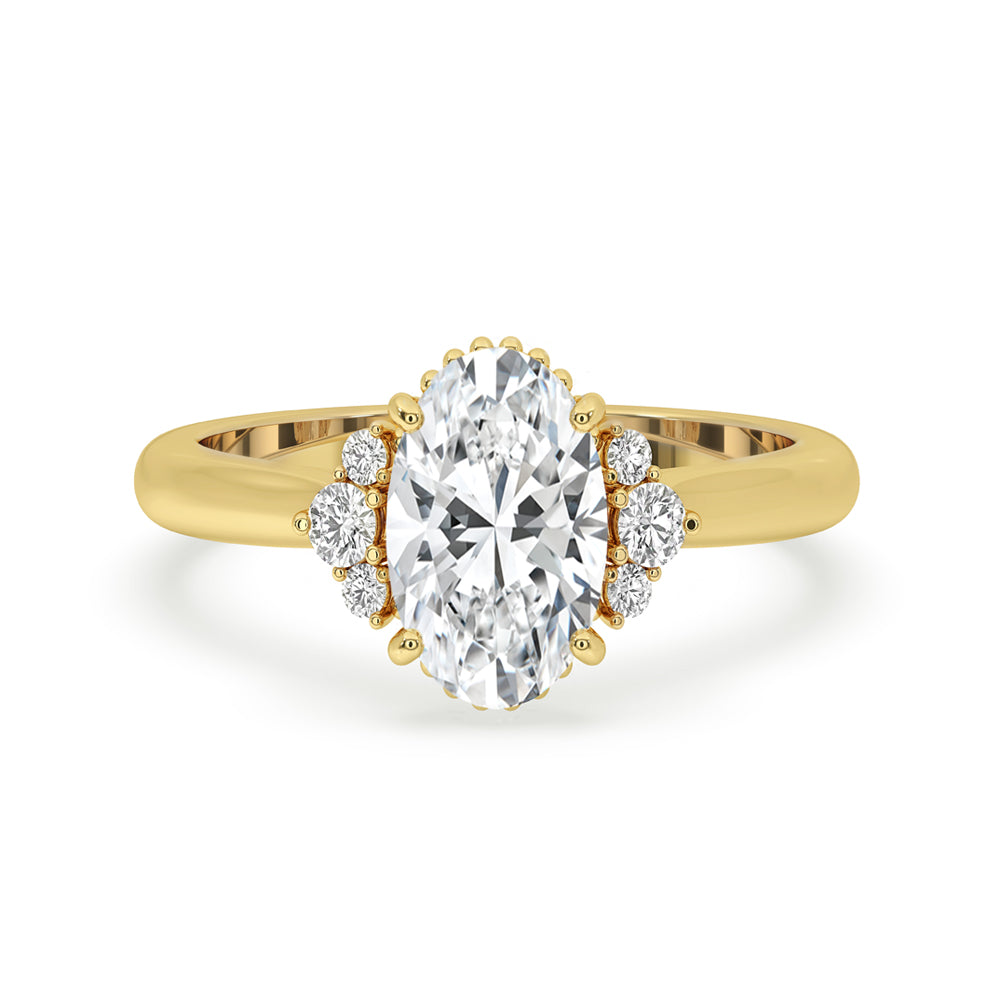 Oval Diamond Engagement Ring for Perfect Proposals