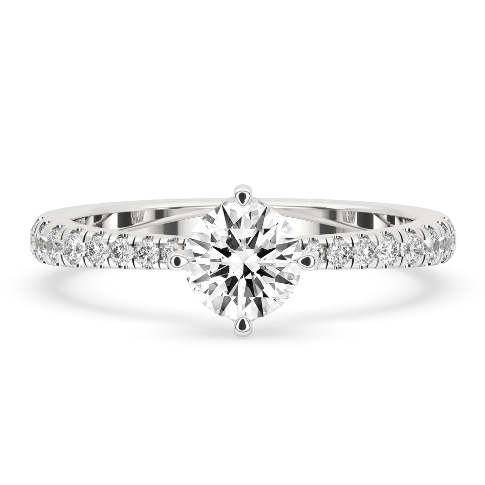 Pave Diamond Ring