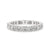 Elegant eternity wedding ring with timeless design

