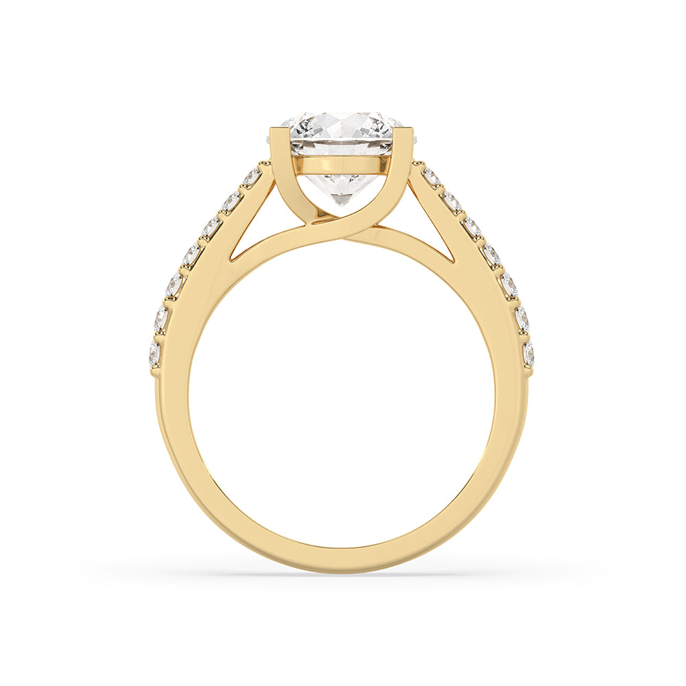 Carat Diamonds engagement ring made to celebrate love and lasting memories.