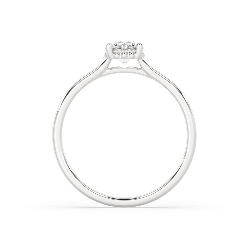 Buy engagement ring with a timeless round cut design.
