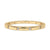 Yellow gold wedding band with classic elegance.
