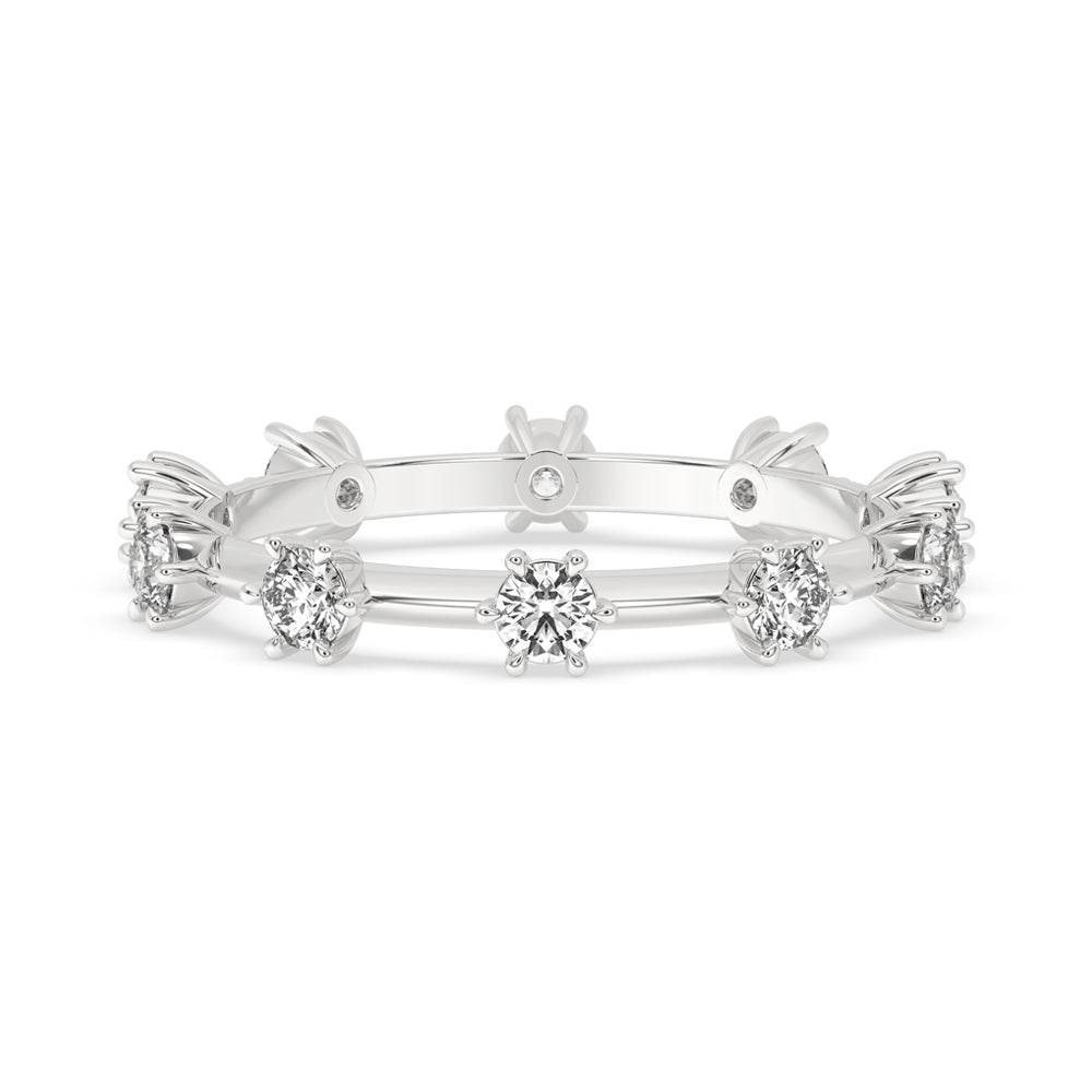 Stunning eternity wedding band with timeless elegance for special occasions.
