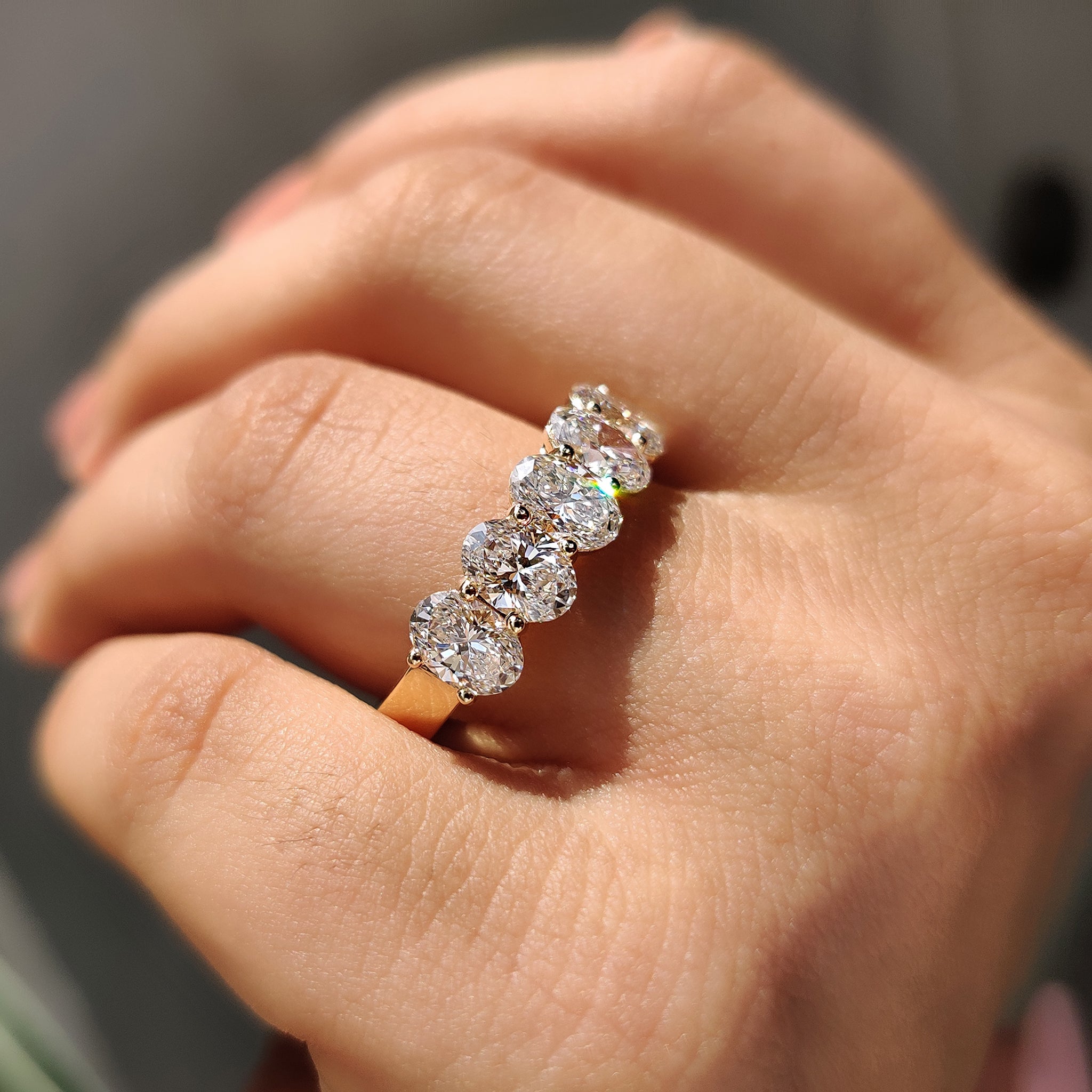 Carat Diamonds wedding band for a lasting impression.
