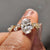 Classic round cut diamond set in a beautiful yellow gold ring.
