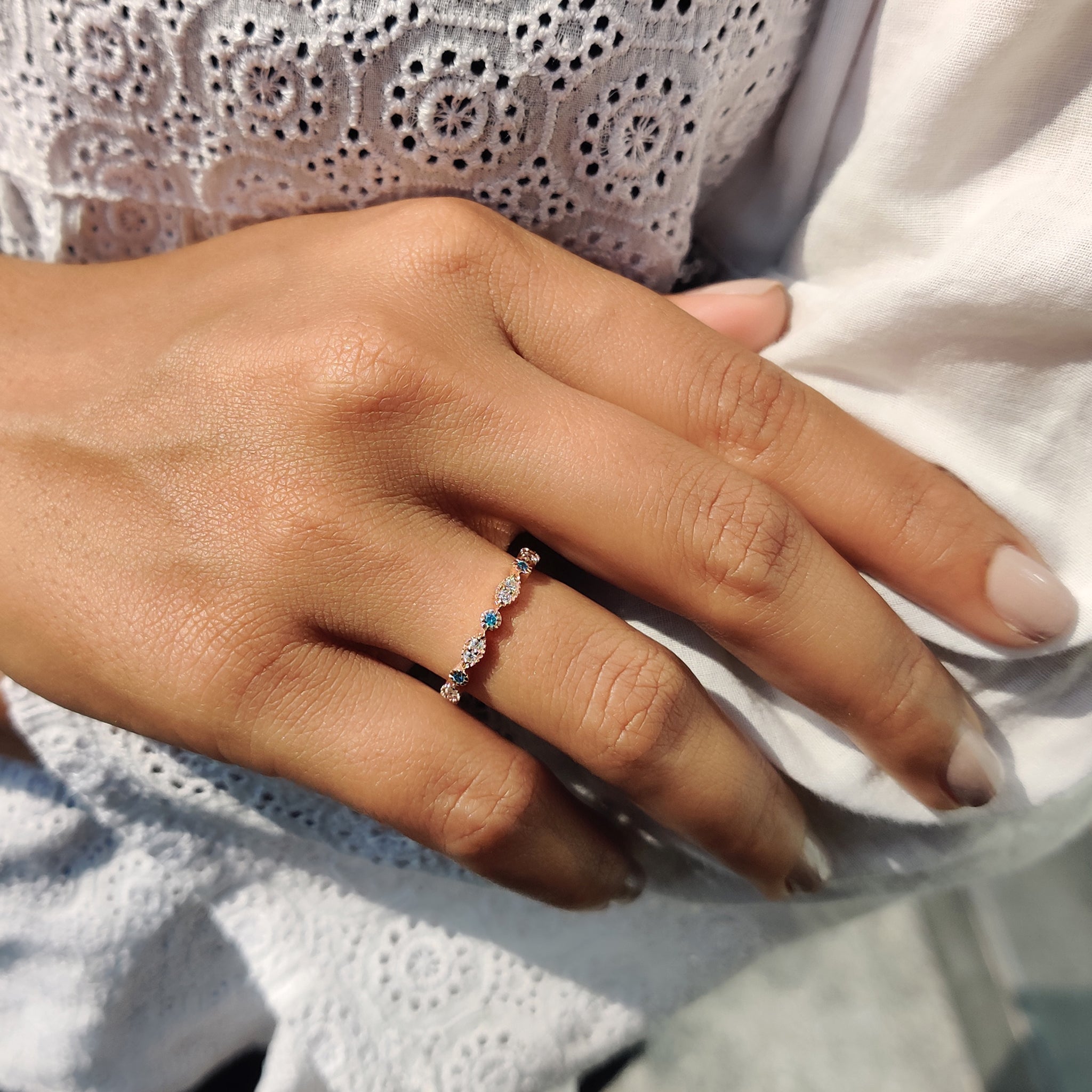 Handmade band created with expert craftsmanship.