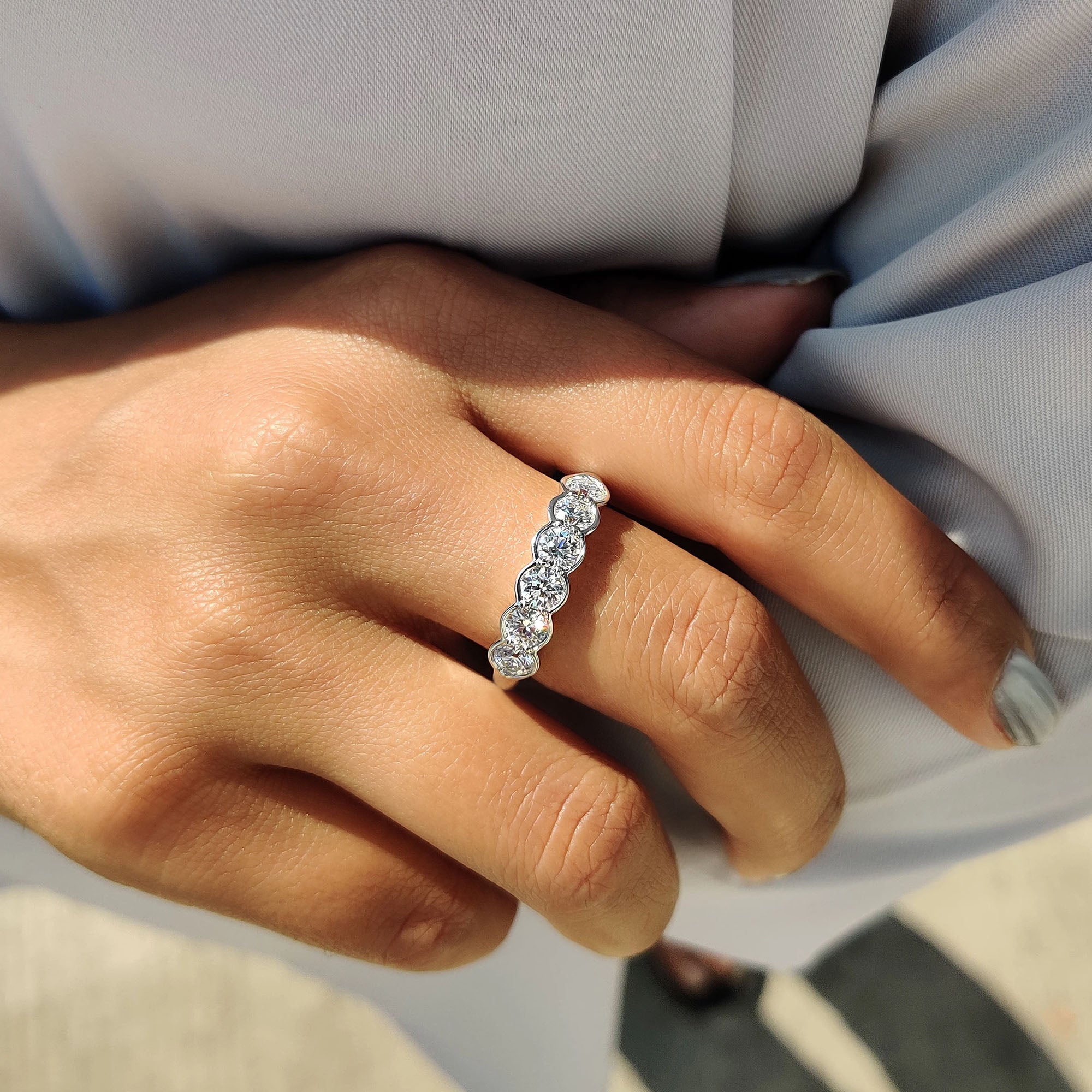 Handmade band crafted with expert detail for a meaningful wedding piece.
