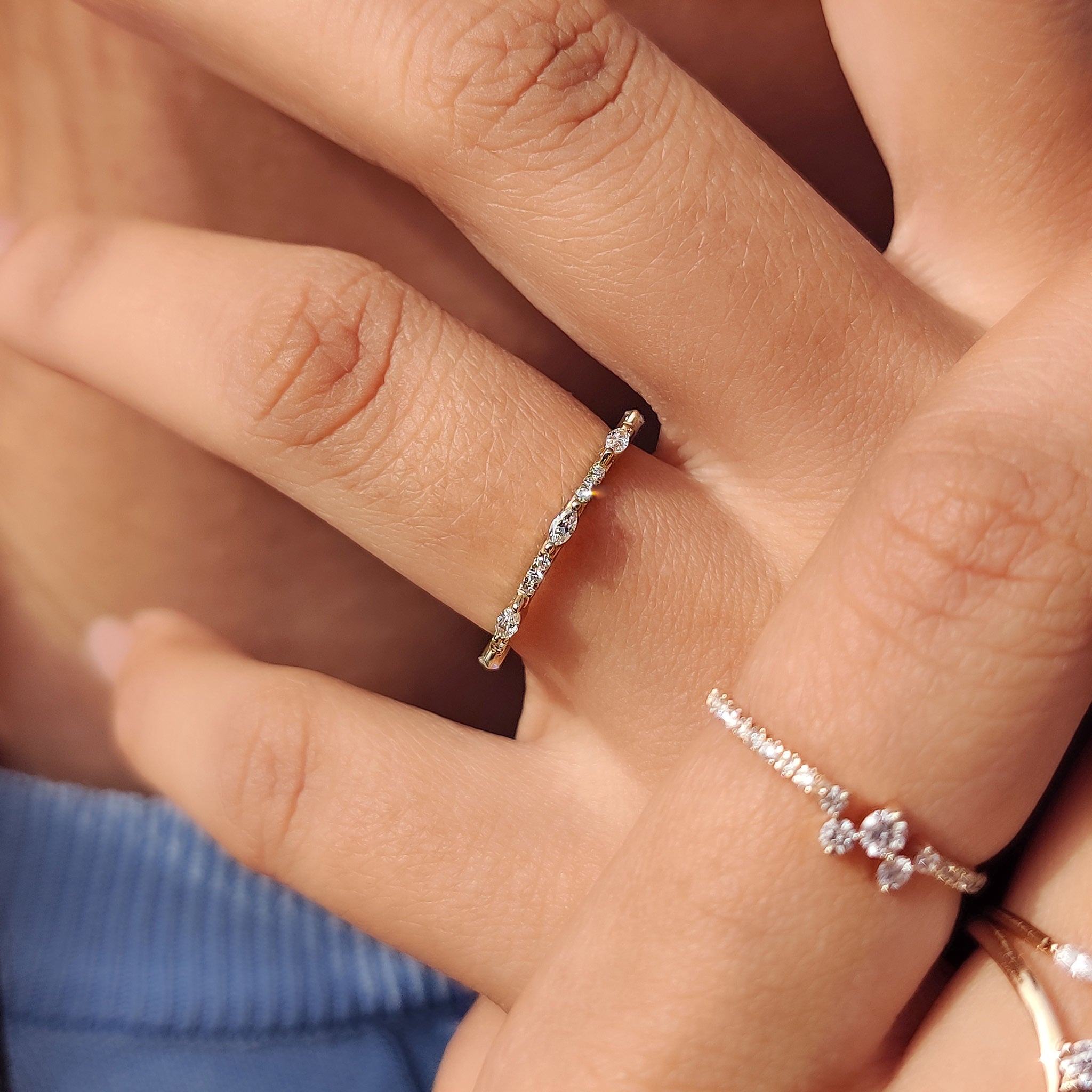 Handmade jewelry wedding band crafted for lasting beauty.
