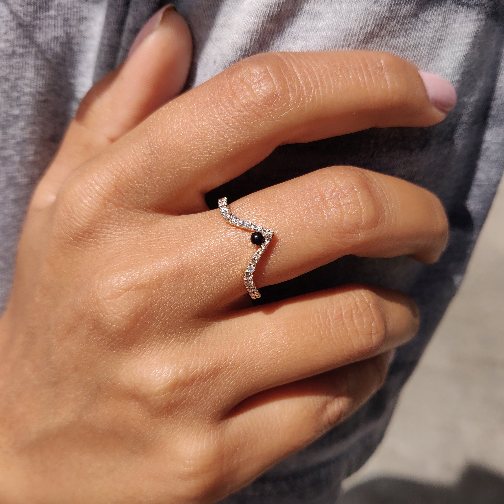 Moissanite Wedding Band offering a brilliant alternative to diamonds.
