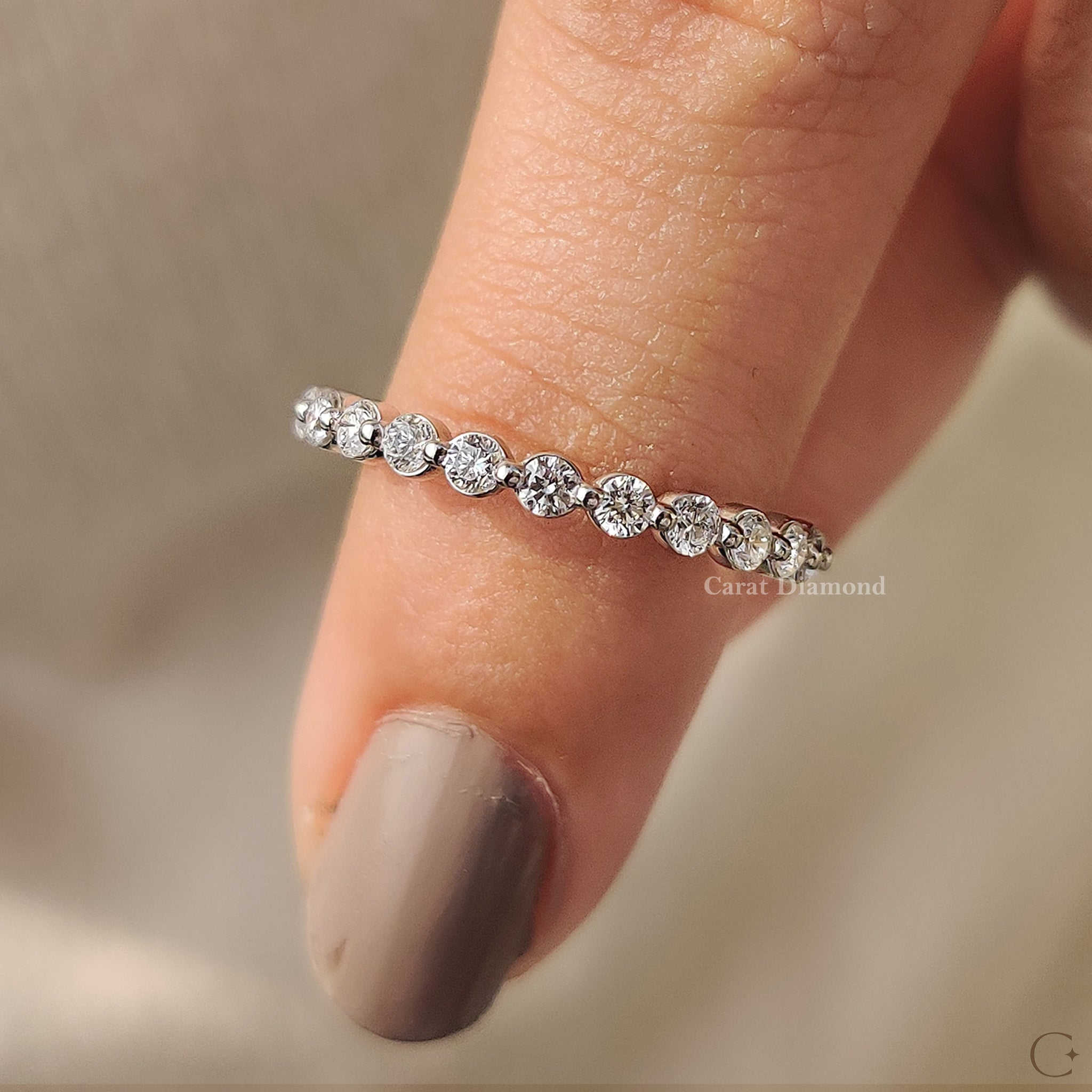 Custom wedding band tailored to your personal style.
