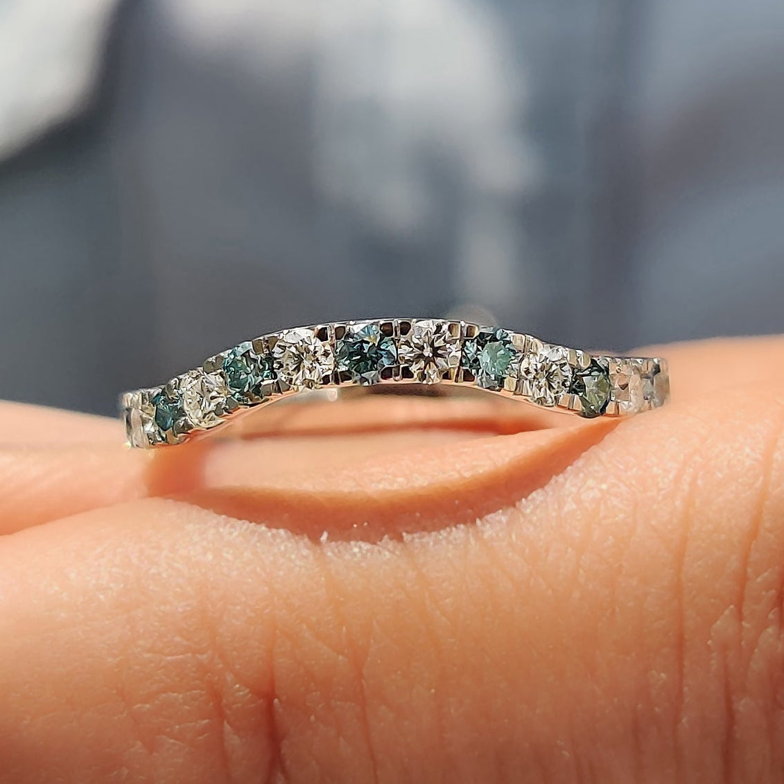 Custom wedding band made to fit your unique style and preferences.