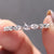 Floating Bubble Wedding Band In White Gold