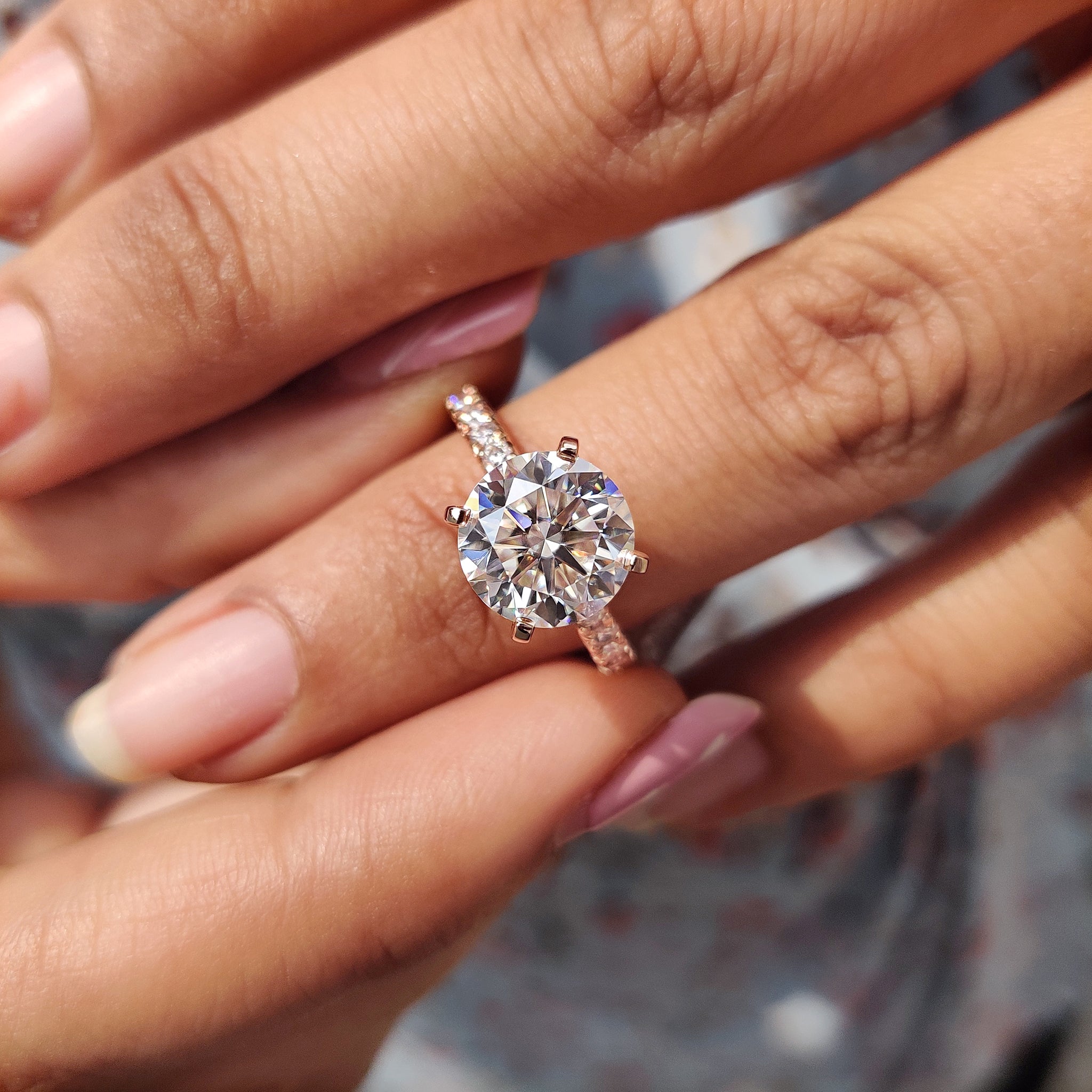 Ring of halo frames your love with endless light.