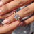 Ring of halo frames your love with endless light.