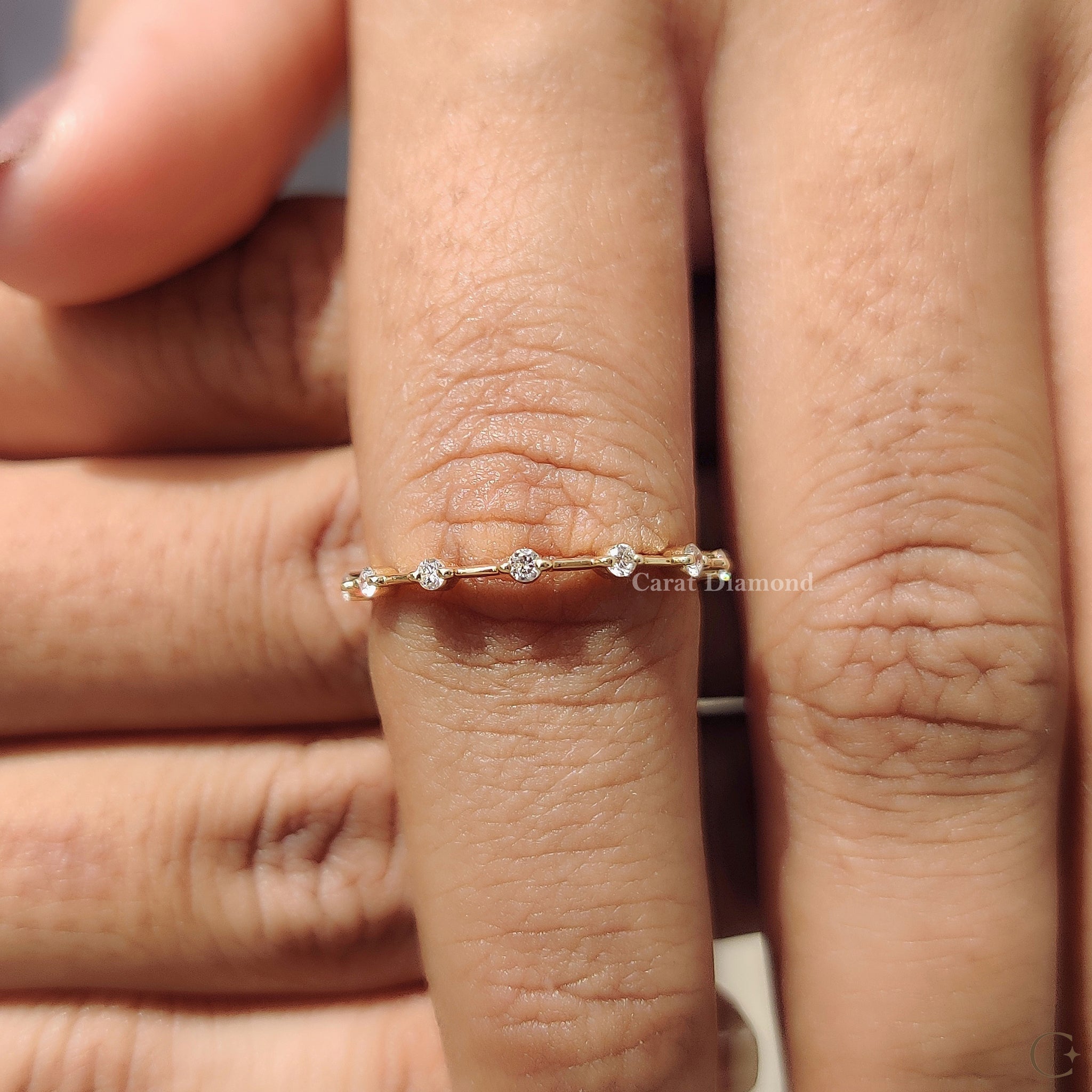 Buy wedding band with lab grown diamonds today.
