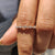 Round Cut Diamond Eternity Rose Gold Wedding Band