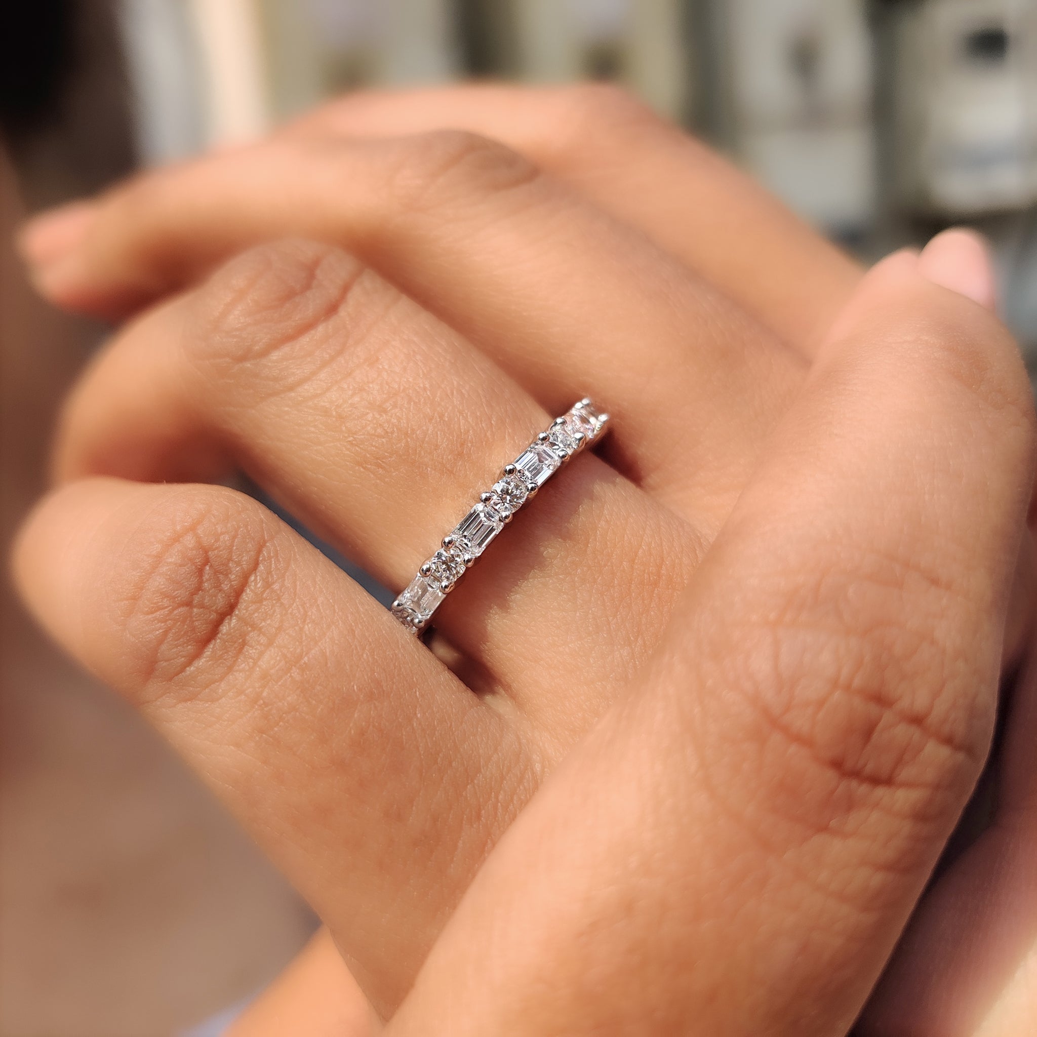 Handmade jewelry band designed for lasting beauty.