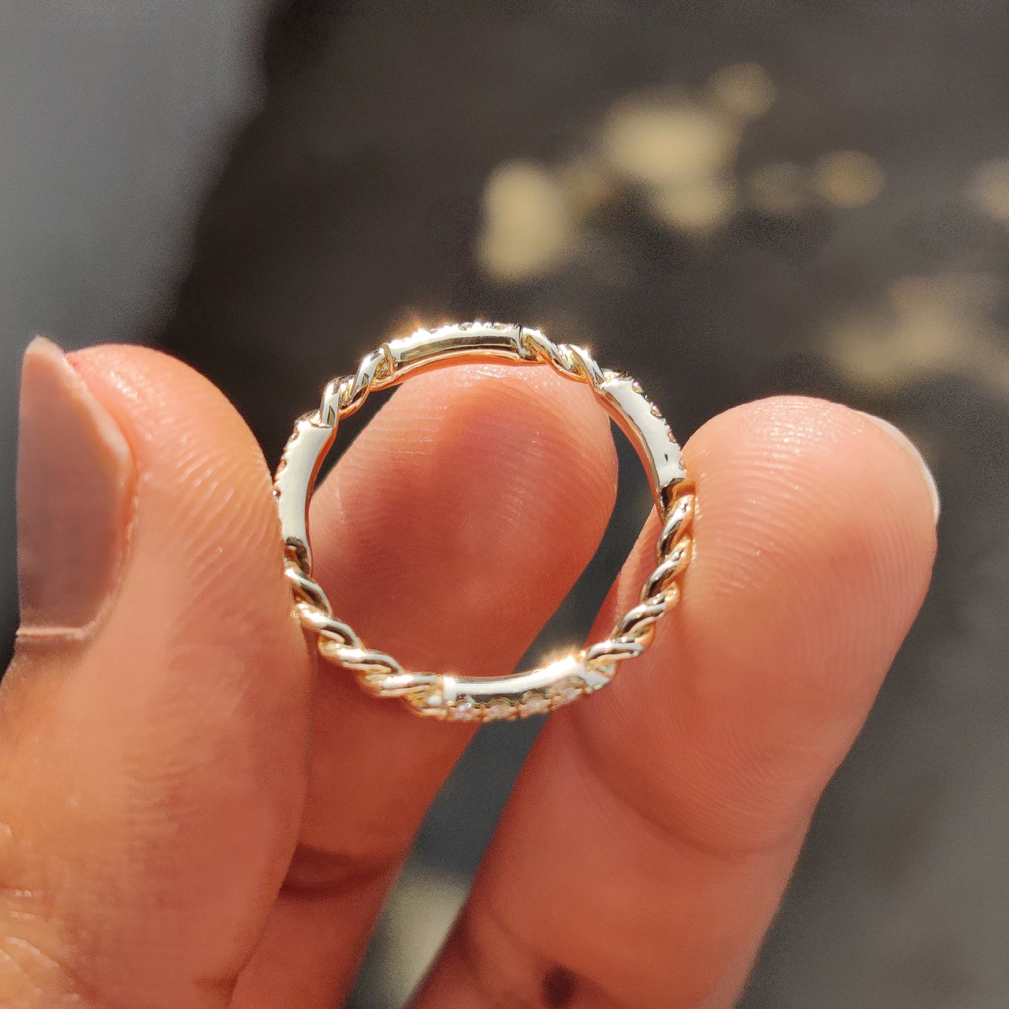 Handmade band crafted with precision and care.